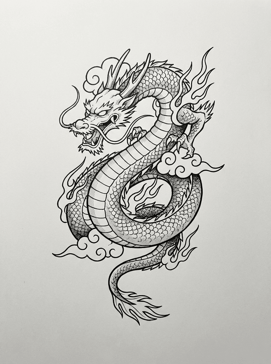 Anime & Manga tattoo design example