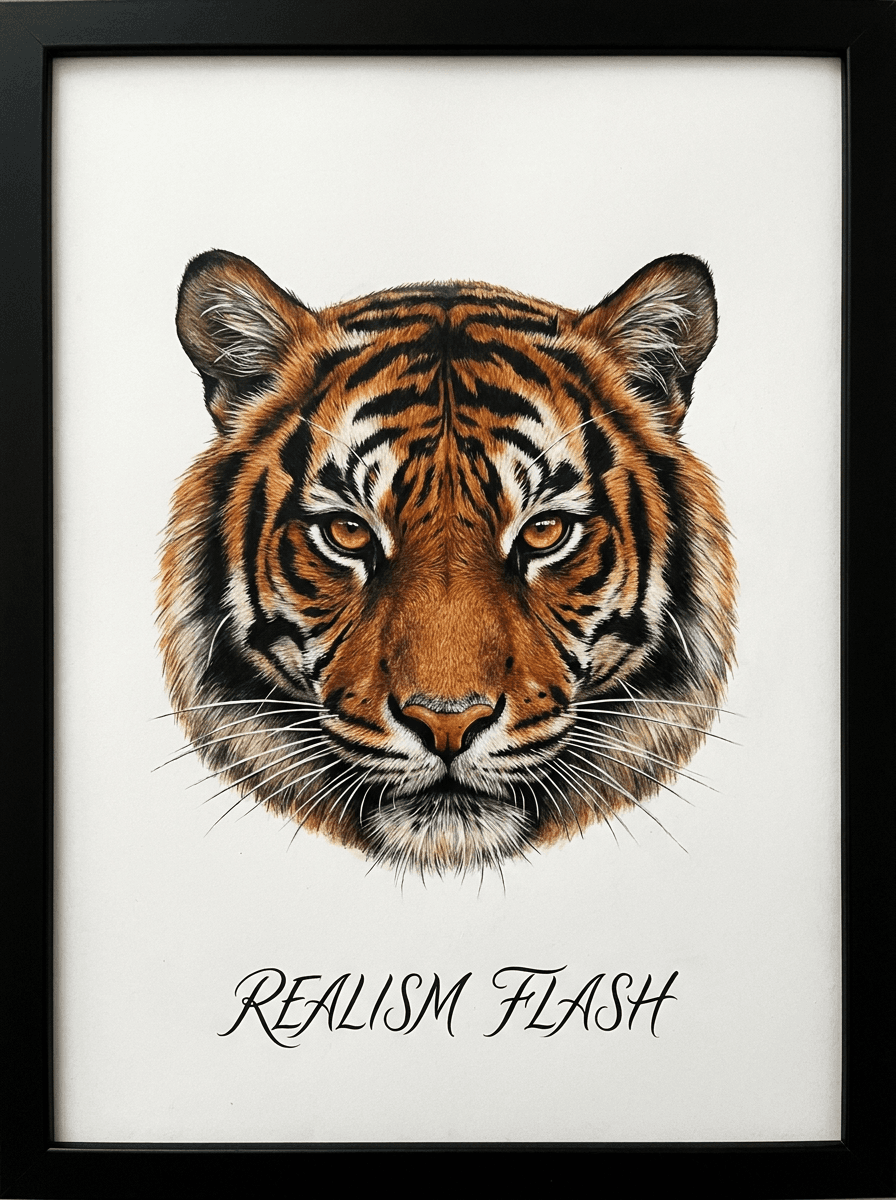 Colour realism — full colour tattoo generated with InkOnce