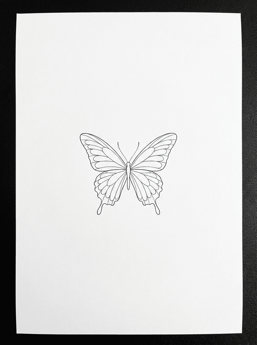 Fine Line tattoo design generated with InkOnce
