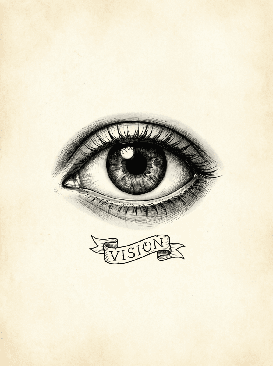 Eye tattoo design