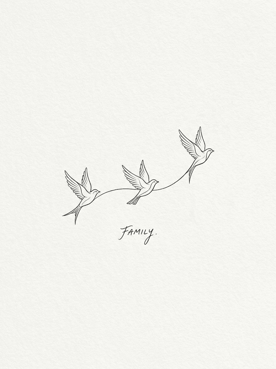 Family tattoo design