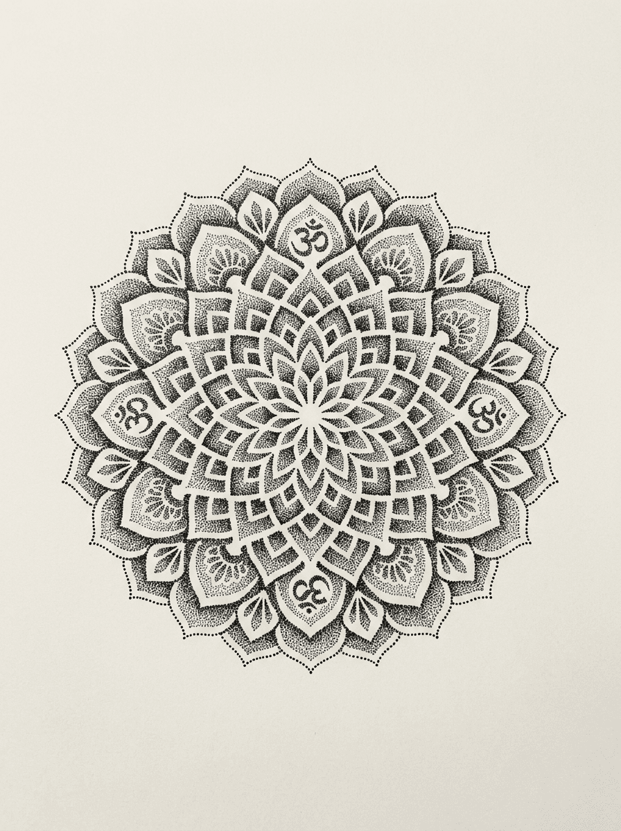 Mandala tattoo design