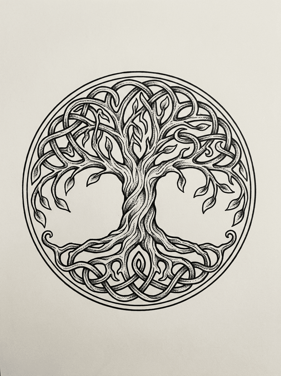 Tree of Life tattoo design