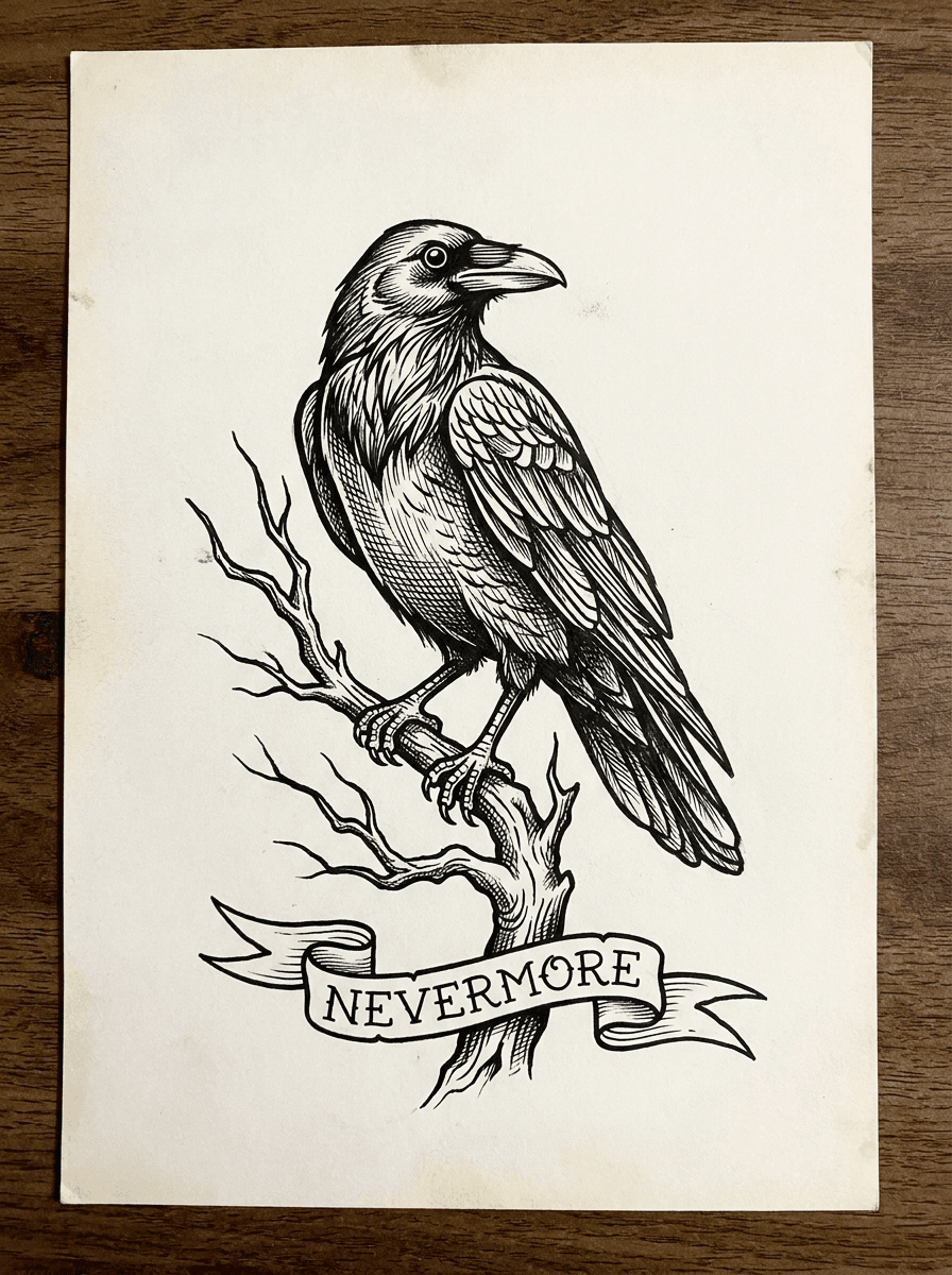 Illustrative tattoo design example