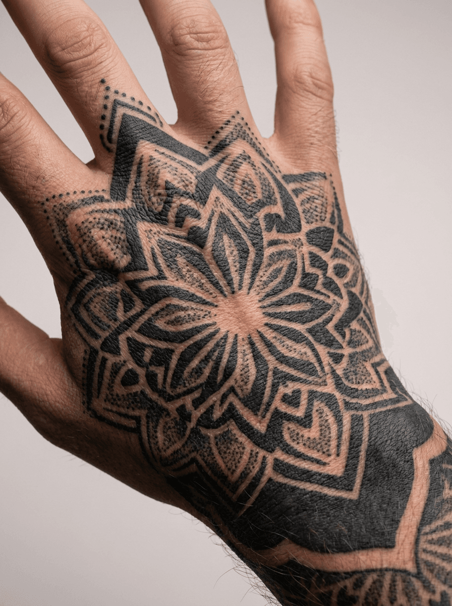 Tattoo on the hand