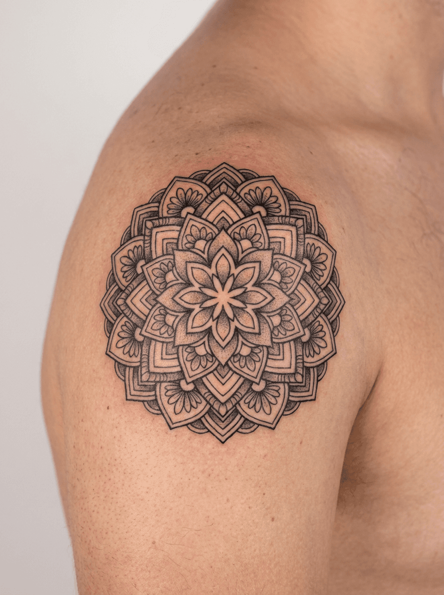 Tattoo on the shoulder