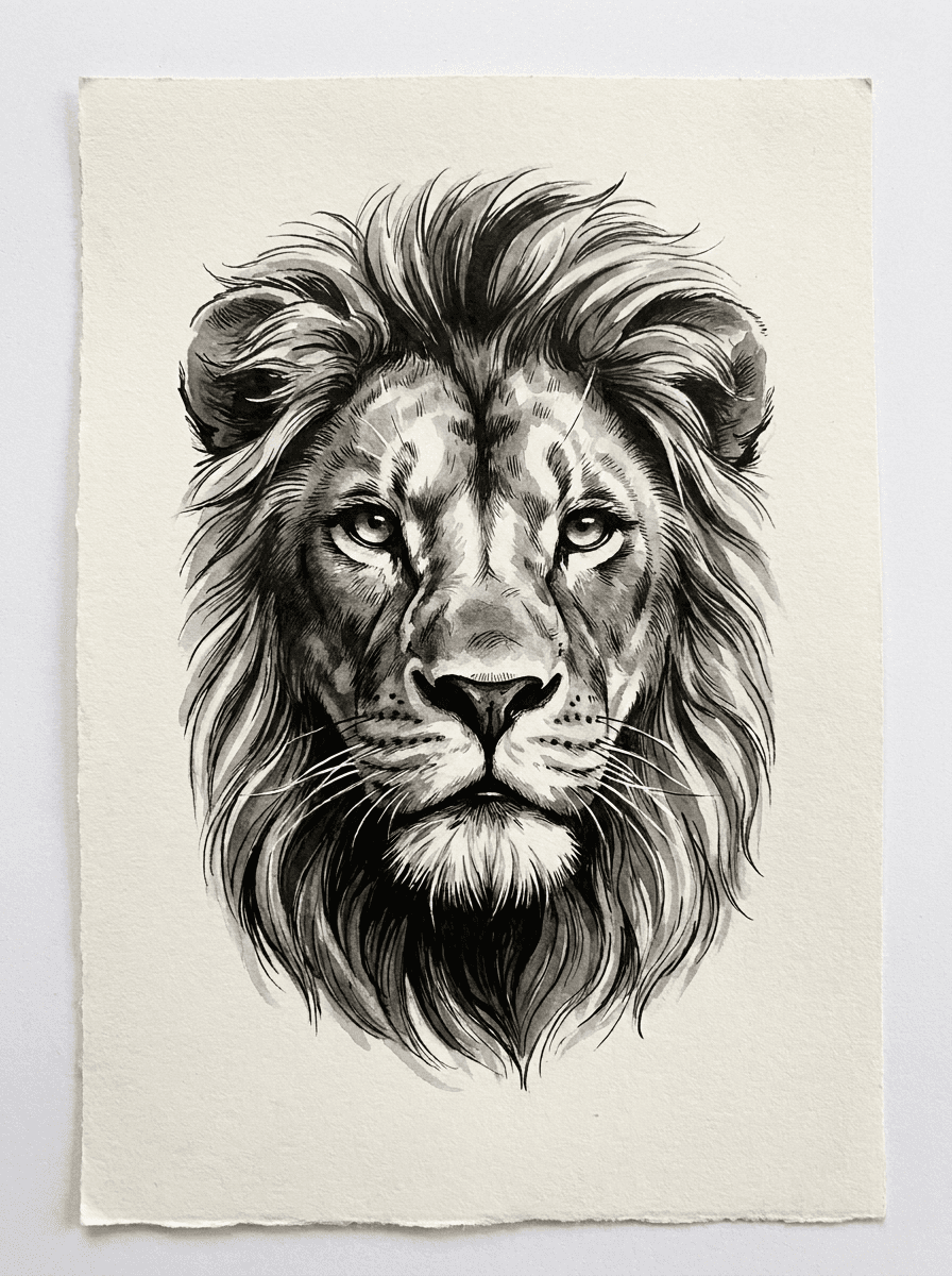Realism tattoo design example
